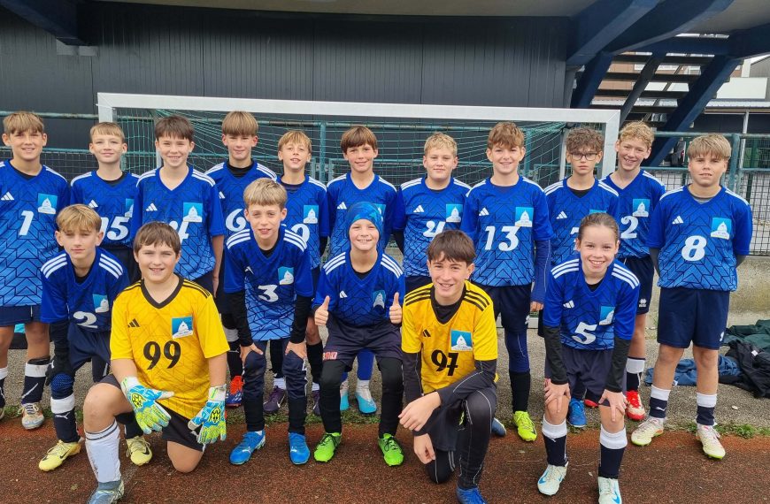 U13 Schülerliga Fußball – Souveräner Sieg beim Herbstturnier