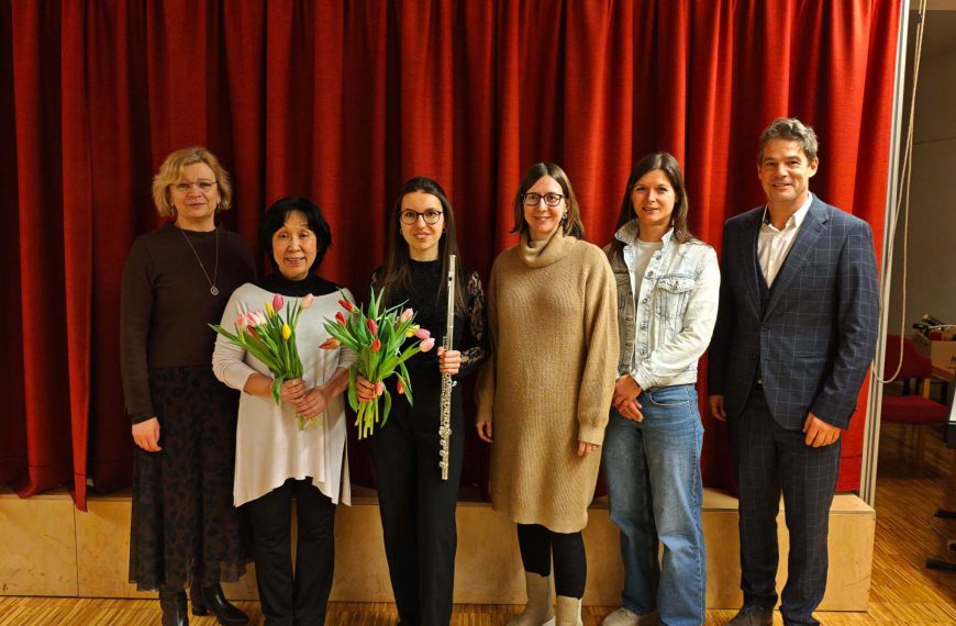 ABA-Konzert von Lisa Eder auf der Querflöte