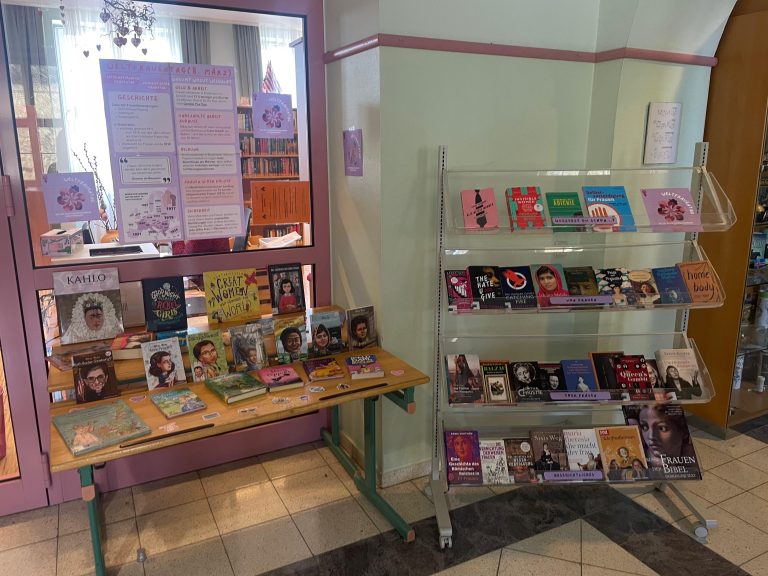 Aktion zum Weltfrauentag