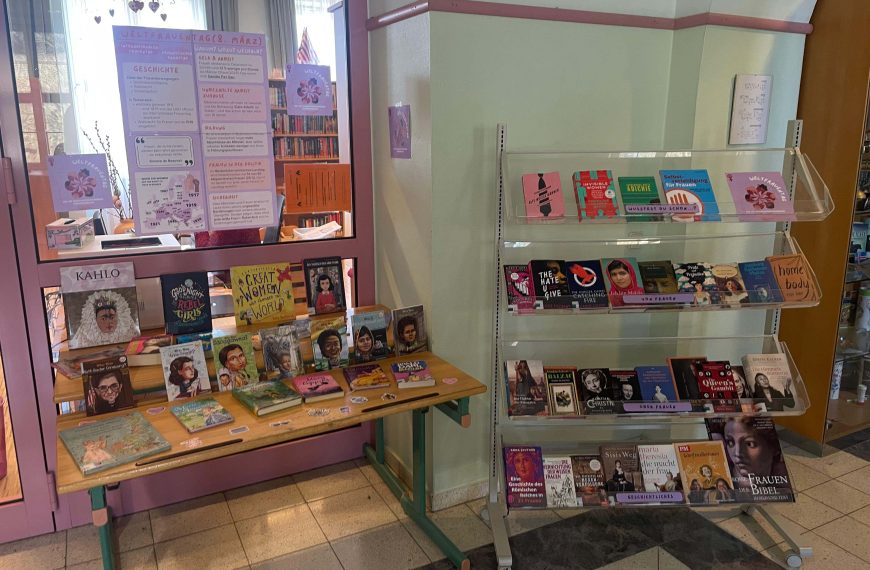 Aktion zum Weltfrauentag