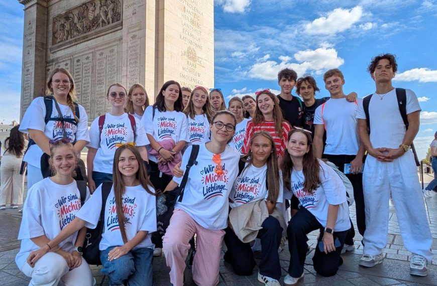 Die 7B auf Sprachreise in Frankreich