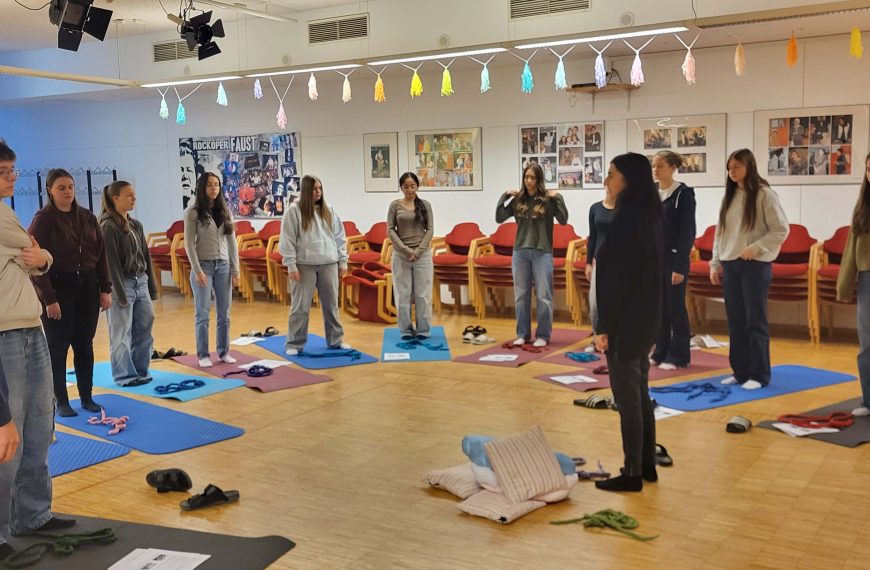 Performance-Art Workshop mit der Künstlerin Anne Glassner | 7B