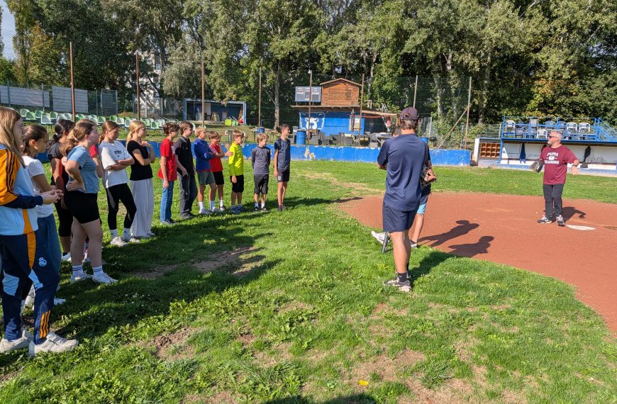English & Sports – Baseball Workshop der 3A